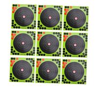 ERINGOGO 40 Sheets Adhesive Shooting Targets Self Stick Splatter Stickers for Archery Practice Professional Replacement with Random Colors for Clear Shot Visibility and Skill Random Color