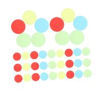 ERINGOGO 400pcs Assorted Color Bingo Chips Markers for Bingo Game Cards Translucent Plastic Counters for Classroom and Party Use