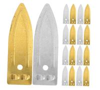 ERINGOGO 40pcs Copper Zinc Anode Strips Battery Experiment Materials for Fruit Power Science Projects DIY Primary Cell Teaching Supplies