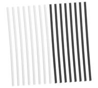 ERINGOGO 40pcs Guitar Fingerboard Side Marker Dots Black White Music Instrument Position Markers for Guitar Bass Accessories Easy Install Enhance Technique Tone