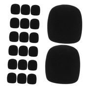 ERINGOGO 40pcs High-density Thick Sponge Mic Covers Protective Windscreens for Handheld Microphones Noise-reducing Microphone Sleeves for Ktv Karaoke Conference and Studio Recording