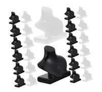 ERINGOGO 40pcs Miniature Dollhouse Jewelry Stand Pretend Play Mannequin Display Holder for Necklaces Lightweight Jewelry Rack for Decorative Dollhouse Accessories
