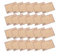 ERINGOGO 48pcs Lined Stationery Paper and Envelopes Set Old-Fashioned Letter Papers and Greeting Cards for Party Invitation Christmas Favor