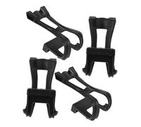 ERINGOGO 4PCS Bicycle Toe Clip Cage Easy Install Pedal Clips for Road Mountain Exercise Bikes Secure Foot Placement for Enhanced Pedaling Power and Anti-slip Cycling Performance