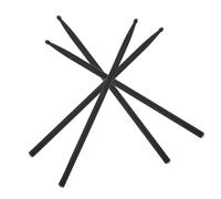 ERINGOGO 4pcs Black Carbon Fiber Drum Sticks Lightweight Professional Percussion Drumsticks for Jazz Drum Practice and Stage Performance