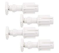 ERINGOGO 4pcs Blinds Louver Installation Brackets No-Drill Mounting Fixing Supports for Venetian Curtains Window Roller Shutters Use