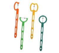 ERINGOGO 4pcs Boys and Girls Tongue Tip Trainer for Oral Muscle Exercises Lateralization Elevation Tools for Speech Training Therapy Mouth Strength Trainer