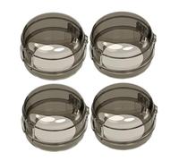 ERINGOGO 4Pcs Child-Proof Stove Knob Covers, Pc Safety Guard to Prevent Young or Pet from Playing Hob Knob Protectors