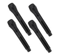 ERINGOGO 4pcs Child Simulation Microphone Toy Props for Pretend Singing Fun Boys and Girls Halloween Party Costume Accessories