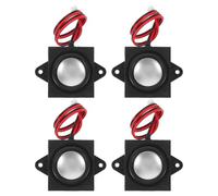ERINGOGO 4Pcs DIY Speaker 4 Ohm 3W - Mini Loudspeaker for LCD TV Monitors, Full Range Micro Speaker for Small Electronic Devices, Advertising Machines, Bass Cavity Design