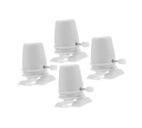 ERINGOGO 4pcs DIY Wind-up Robot Movement with Legged Walking Mechanism Clockwork Accessories for Pearl Clay and Snow Clay Crafting Creative DIY Parts for Boys and Christmas Stocking Stuffer