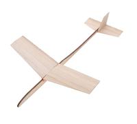 ERINGOGO 4pcs DIY Wooden Glider Plane Kit Hand-Thrown Airplane Model for Smooth Flight Educational Wood Airplane Crafts Assembly Creative School Craft Project