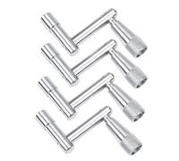 ERINGOGO 4pcs Drum Tuning Key Lightweight Continuous Motion Design for Easy Drumhead Replacement Essential Accessory for Hand Drummers and Percussion Instruments