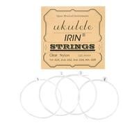 ERINGOGO 4Pcs Durable Nylon Ukulele Strings for Ukuleles Tear Resistant Replacement String with Excellent Sound Performance and Practical Design