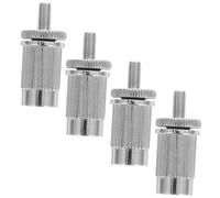 ERINGOGO 4pcs Electric Guitar Bridge Saddles Screws Metric Height Replacement Studs for Maintenance Compatible with Various Models
