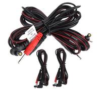 ERINGOGO 4pcs Electric Massage Machine Cable High Performance Lead Wires for Physiotherapy Equipment Stable and Reliable Connection for Treatment Devices