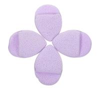 ERINGOGO 4pcs Facial Cleaning Sponge Set, Soft Exfoliating Face Skin Care Pads, Deep Cleansing Makeup Remover Puff for Sensitive and Oily Skin, Suitable for Daily Face Washing and Spa Use