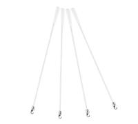 ERINGOGO 4pcs Fiberglass Blind Tilt Wand Replacement with Hook and Grip Vertical Curtain Shade Rods Weather-Resistant Window Blind Repair Accessory for Smooth Operation