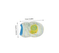 ERINGOGO 4Pcs Flannel Pet Vest for Small Dogs Xxs Warm Autumn Winter Dog Costume with Adorable Cartoon Patterns Thickened Puppy Coat for Party and Daily Wear