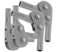 ERINGOGO 4Pcs Foldable Sofa Angle Adjuster Hinges 3-Gear Self-Locking Ratchet Furniture Folding Adjustable Angle Hinges for Sofa Recliner Chairs