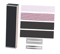 ERINGOGO 4pcs Guitar Sandpaper with Sanding Leveler Beam and Guards for Guitar and Bass Maintenance