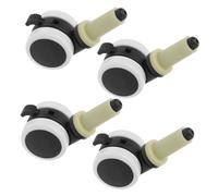 ERINGOGO 4pcs High Chair Replacement Wheels Plastic Casters for Dining Chairs Easy to Install Swivel Castors for Enhanced Mobility and Flexibility Random Color