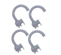 ERINGOGO 4pcs Kitchen Sink Realistic Pretend Play Faucets Plastic Role Playing Accessories for Indoor Outdoor Use Easy to Clean