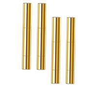 ERINGOGO 4pcs Makeup Pen Concealer Empty Gel Tubes Rotary Aluminum Tubes for Nail Polish Lip Gloss Cosmetic Containers Applicator Bottle for Nail Liquid