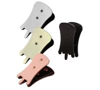 ERINGOGO 4pcs Metal Erhu Mute Clips Portable Erhu Silencers for Practice Adjustable Sordine Multi-color Set Suitable for Playing and Sound Reduction