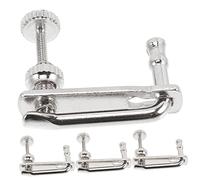 ERINGOGO 4pcs Metal Violin Fine Tuners Durable Alloy Tuning Tools for Violins Smooth Pitch Practical Replacement Accessories