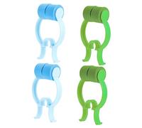 ERINGOGO 4pcs Nose Bleed Stop Clips Portable Nose Fixing Stoppers for Nosebleed Relief Ergonomic Design Comfortable Fit for Travel and Outdoor Use