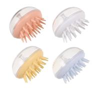 ERINGOGO 4pcs Pet Bathing Comb Dog Shampoo Brush Dog Shower Brush for Long Short Haired Cats Pet Grooming Massage Comb Bath Massage