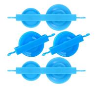 ERINGOGO 4pcs Physics Experiment Pulley Lightweight Plastic Teaching Tool Double and Single Pulley Blocks for School Science Labs Educational Mechanics Equipment