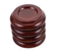 ERINGOGO 4pcs Piano Caster Cups Non- Floor Protectors for Carpet Solid Wood Anti-noise Foot Pads for Upright Pianos Aesthetics and Stability