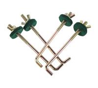 ERINGOGO 4pcs Piano Pedal Bolt for Acoustic Instruments with Noise Reduction and Smooth Connection Metal and Felt Parts Suitable for DIY Piano Project Kit and Practice Tool