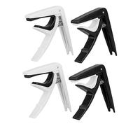 ERINGOGO 4Pcs Plastic Tone Modified Clamps for Guitar Beginners and Music Teachers, Firmly Clamped ABS Material Guitar Capo Clips with Comfortable Touch