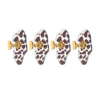 ERINGOGO 4pcs Practice Nail Tips Stand Manicure Training Holder Nail Sample Display Board for Beginner