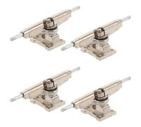 ERINGOGO 4pcs Pro Fingerboard Trucks, 32mm Wide Silver Alloy, Professional Finger Skateboard Parts, Pro Finger Skateboard Components for Mini Skate DIY Parts