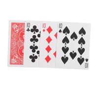 ERINGOGO 4pcs Professional Playing Card Tricks Entertaining Props for Family Fun Parties Safe Deck for Boys and Girls Adults for Home Outdoor Travel