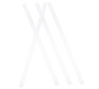 ERINGOGO 4pcs PVC Hard Tubing Unbreakable Transparent Round Tubes for Dust Collection Aquarium Medical Construction and Craft Applications