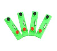 ERINGOGO 4pcs Resistor DIY Physics Circuit Experiment Kit Fixed Value Resistors Hands Learning for Electrical Circuits Safe Components