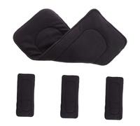 ERINGOGO 4pcs Reusable Cloth Diaper Inserts Absorbent Bamboo Charcoal Microfiber Nappy Liners Quick Dry Washable Newborn Diaper Covers for Leak Protection