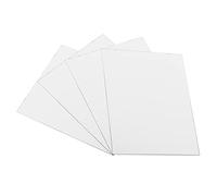 ERINGOGO 4pcs Self Adhesive Frameless Mirror Tiles Thick Acrylic Wall Stickers for Bedroom Bathroom Living Decoration DIY Mirror Stickers
