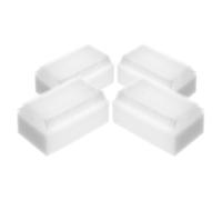 ERINGOGO 4pcs Sensory Brush for Infants - White Wilbarger Brush Set for Autism Training and Bath Use