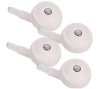 ERINGOGO 4pcs Silent Baby Walker Casters with Noise Reduction and Universal Compatibility, Pp Material Replacement Swivel Wheels for Strollers and Prams, Suitable for Both Front and Rear