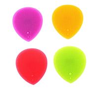 ERINGOGO 4pcs Silicone Face Brush Deep Clean Face Gentle Massage Scratch for Women