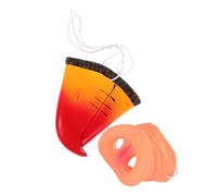 ERINGOGO 4pcs Simulated Halloween Costumes Mask Pig Costume Prop Parrot Nose Dress up Carnival Accessory Animal Nose Bird Beak Prop Duck for Pig Vinyl