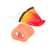 ERINGOGO 4pcs Simulated Mask Halloween Costumes Bird Beak Nose Fake Animal Bird Beak Vinyl