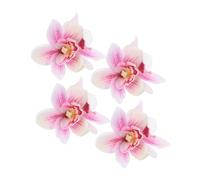ERINGOGO 4pcs Simulation Flower Hairpins Bohemia Hawaiian Artificial Petal Hair Clips for Vacation Beach Summer Party Wedding Hair Accessories