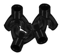 ERINGOGO 4pcs Skid Crutch Foot Pads Replacement for Walking Sticks Durable Trekking Pole Tips with Shock Absorption Enhanced Stability and Balance for Elderly Safety Various Terrains
